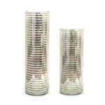 Horizontal Striped Cylinder Glass - Image 3