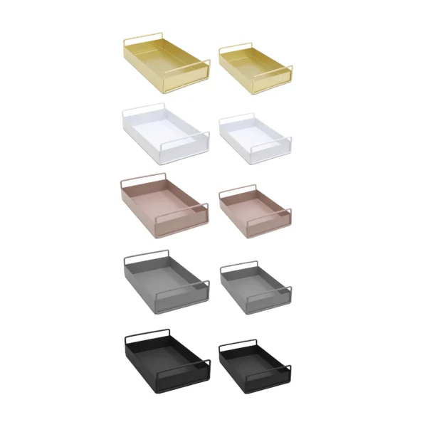 Metal Tray With Handle