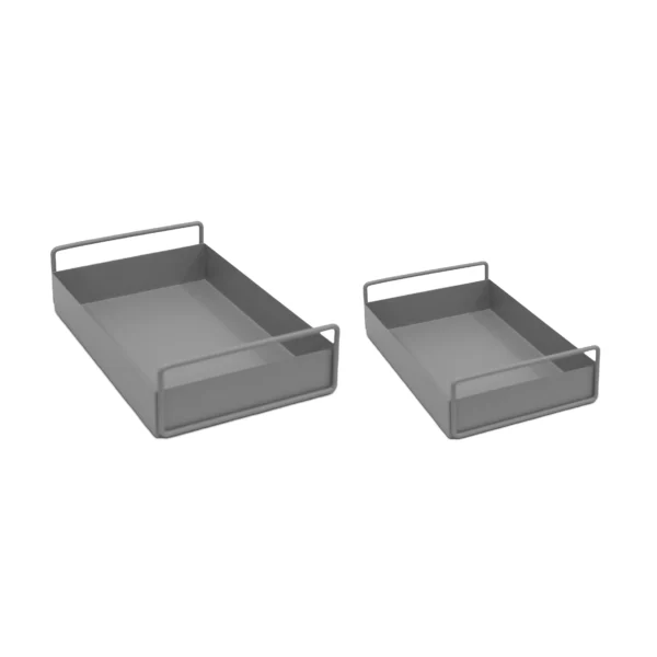 Metal Tray With Handle - Image 4