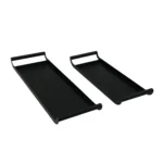 Rectangular Metal Tray With Handle - Image 2
