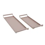 Rectangular Metal Tray With Handle - Image 5