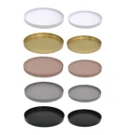Round Metal Tray