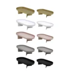 Oval Metal Tray With Feet
