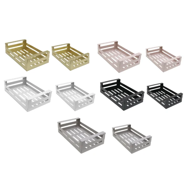 Rectangular Metal Box With Handle