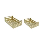Rectangular Metal Box With Handle - Image 3