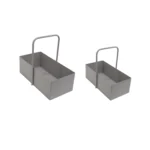Rectangular Metal Box With Handle - Image 4