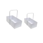 Rectangular Metal Box With Handle - Image 6