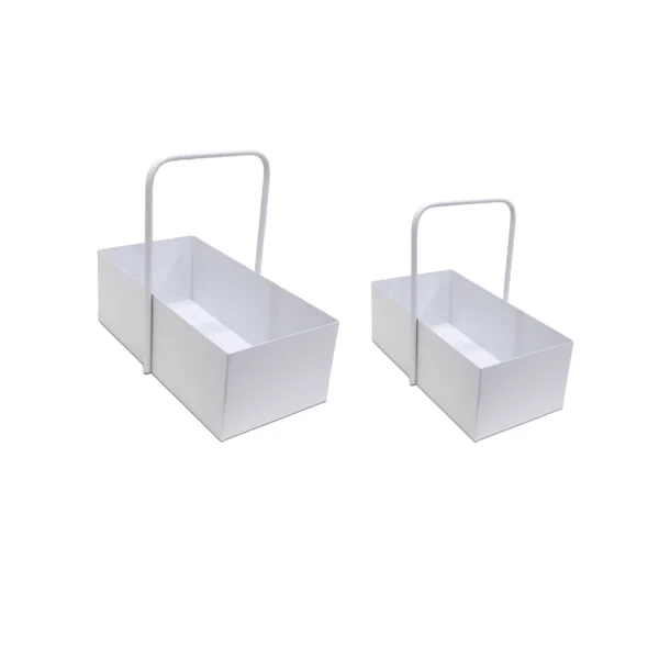 Rectangular Metal Box With Handle - Image 6