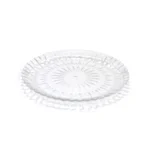 Clear Round Glass Plate