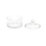 Clear Glass Candy Pot - Image 2