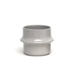 Glossy Cylinder Ceramic Pot - Image 3