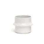 Glossy Cylinder Ceramic Pot - Image 4