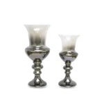 Faded Hurricane Glass Vase