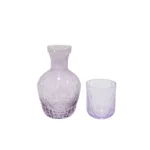 Vintage Glass Vase With Cover Cup - Image 5