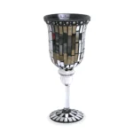 Votive Based Cup With Top Beads Line