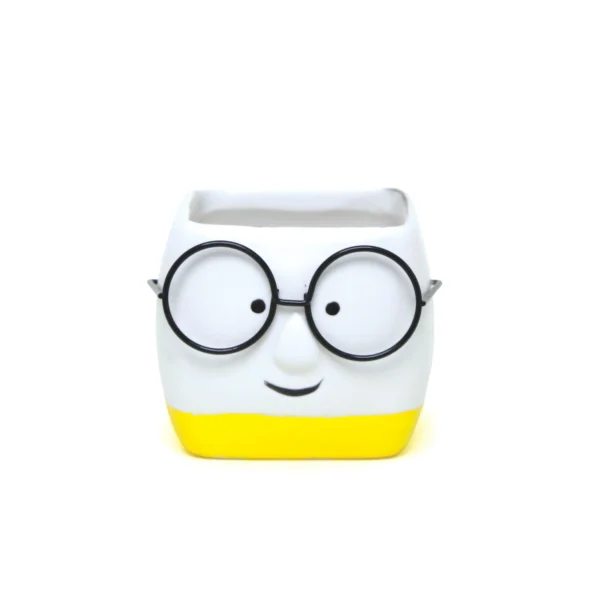 Square Sunglasses Face Pot - Image 5
