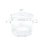 Transparent Glass Cooking Pot