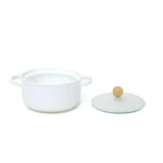 Ceramic Glass Covered Pot - Image 4
