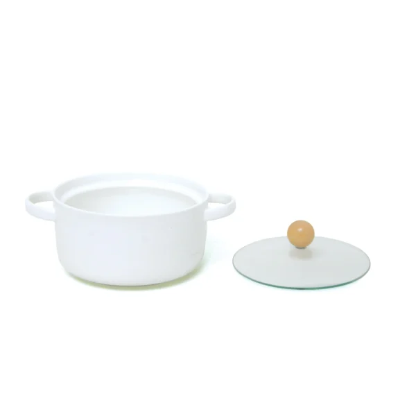 Ceramic Glass Covered Pot - Image 4