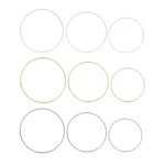 Circle Metal Frame Decorative