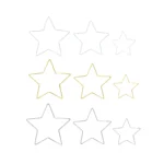 Star Metal Frame Decorative