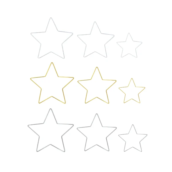 Star Metal Frame Decorative