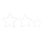 Star Metal Frame Decorative - Image 4