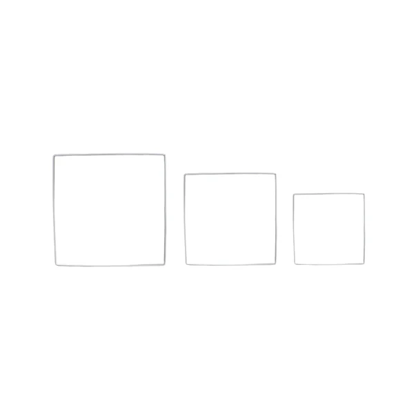 Square Metal Frame Decorative - Image 4