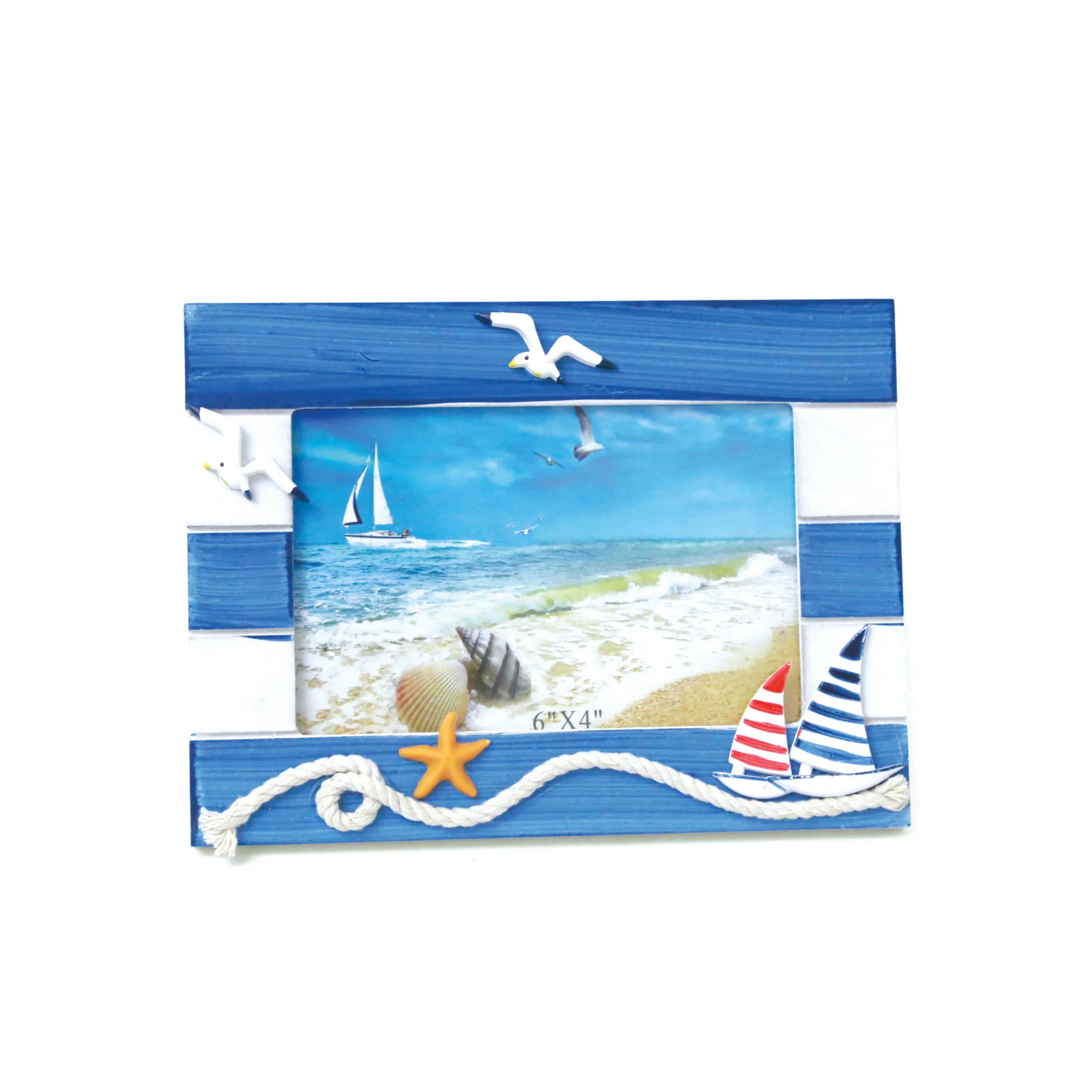 30330-7 Wooden Sailing Photo Frame - Image 4