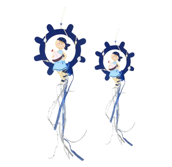 Sailing Girl Wreath - Image 1