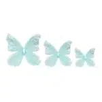 Shiny Paper Butterfly Decorative Set - Image 2