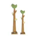 Wooden Branch With Bird & Egg Nest - Image 2