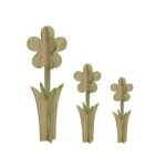 4D Wooden Flower Stand - Image 3