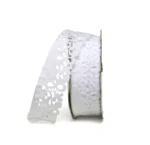 Scroll Lace Organza Ribbon - Image 3