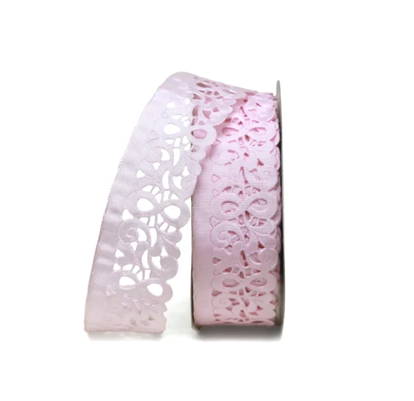 Scroll Lace Organza Ribbon - Image 4