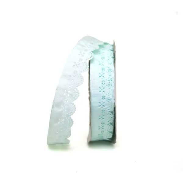 Floral Eyelet Lace Ribbon - Image 4
