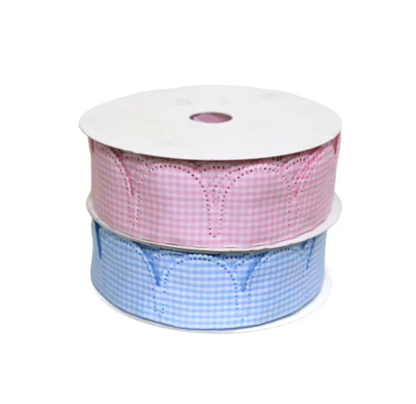 Gingham Taffeta Ribbon - Image 1