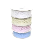 Scroll Lace Organza Ribbon