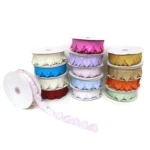 Leaf Edge Jacquard Ribbon
