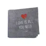Love Message Napkin