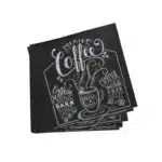 Chalkboard Café Napkin