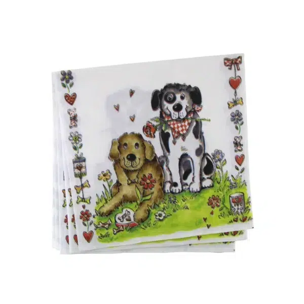 Puppy Love Picnic Napkin