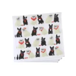 Pug Party Parade Napkin