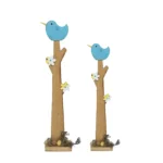Wooden Branch With Bird & Egg Nest - Image 4