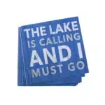 The Lake Is Calling Napkin – Lakeside Table Accent