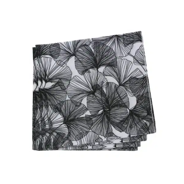 Elegant Leaf Lines Napkin