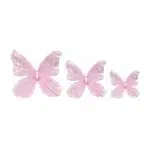 Shiny Paper Butterfly Decorative Set - Image 5