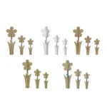 4D Wooden Flower Stand