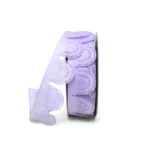 Scallop Embroidered Organza Ribbon - Image 13