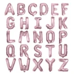 Rose Gold Letter Balloon